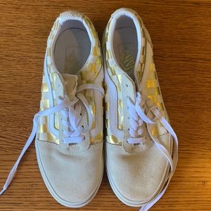 Gold Vans
